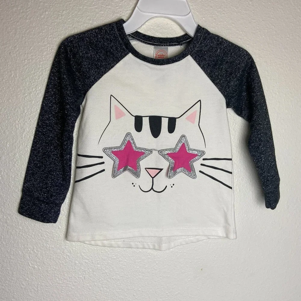 Sweater Cat Girl Size 4T